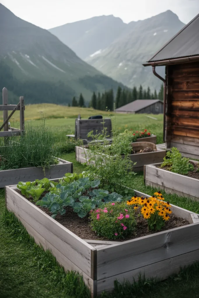 24 Stunning Mountain Garden Ideas for Alpine Living 9 8 31