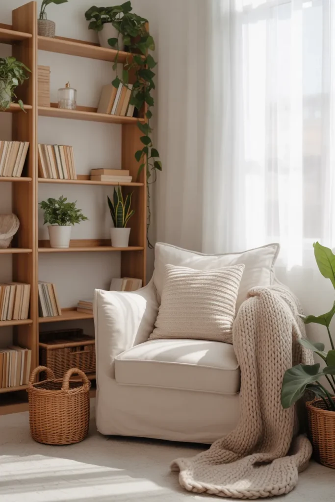 24 Cozy Hygge Scandinavian Reading Nook Ideas 9 8 43