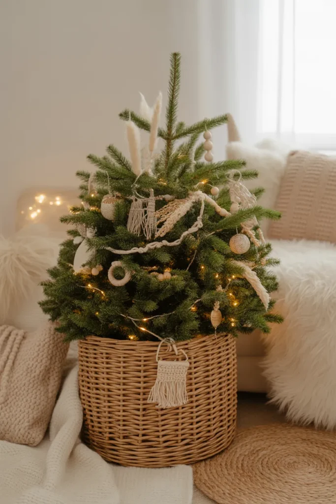 23 Boho Christmas Tree Decorating Ideas to Love 9 8 6