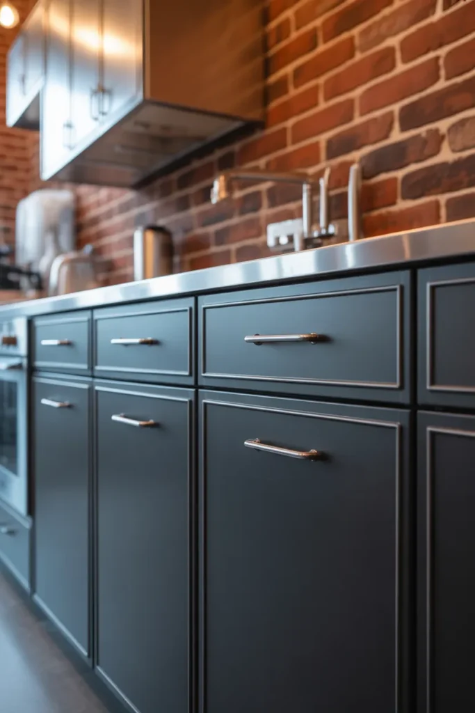 24 Black Kitchen Cabinet Ideas for a Sleek Look 10 9 3