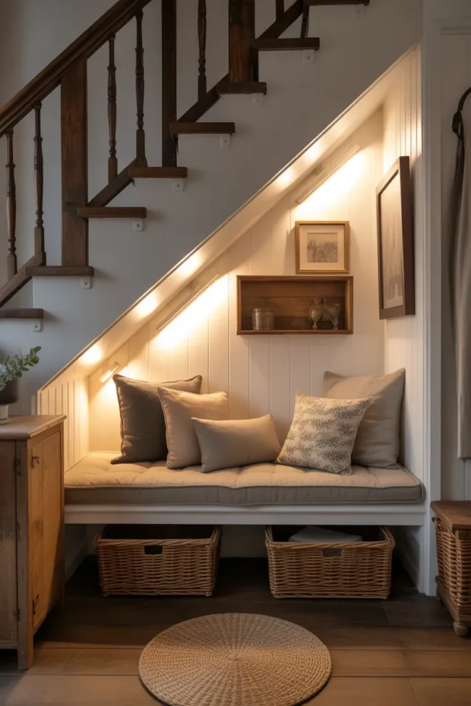 21 Cozy Rustic Reading Nook Ideas for Any Home 10 9 38