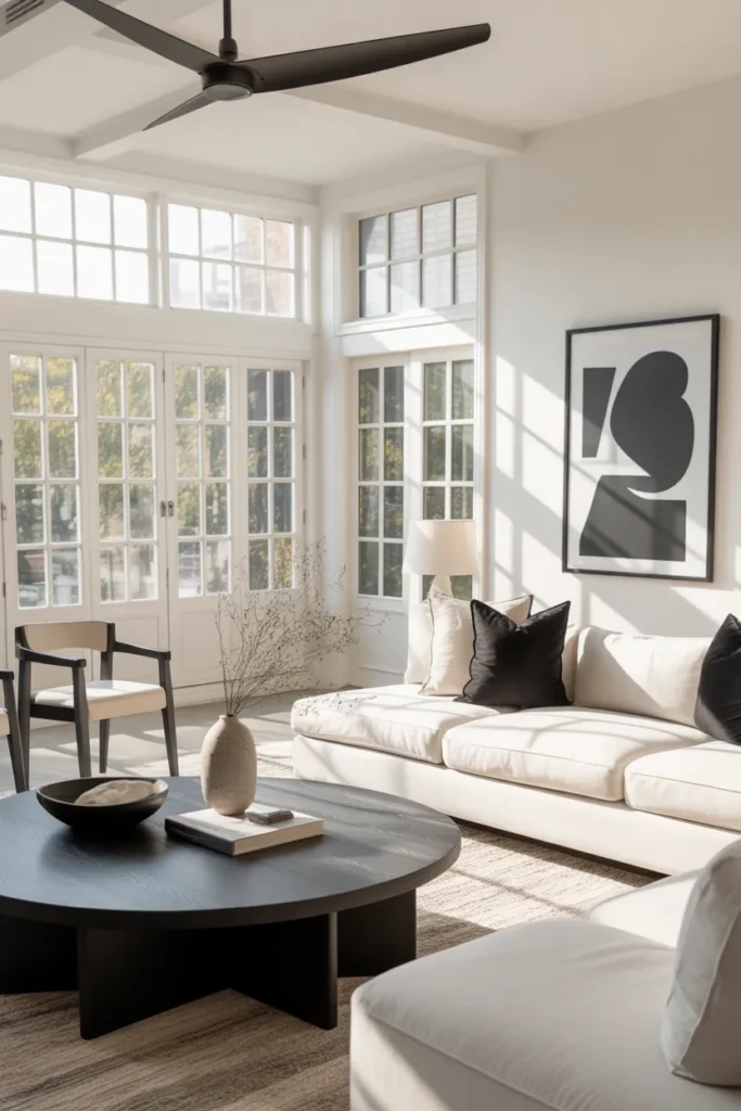 21 Black and White Summer Living Room Ideas for 2026 2 1 30
