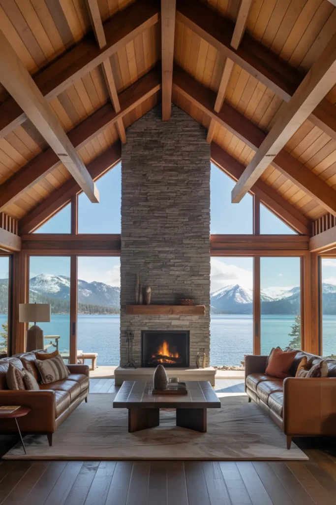 24 Dream Lake House Design Inspired by Lake Tahoe 11 10 10