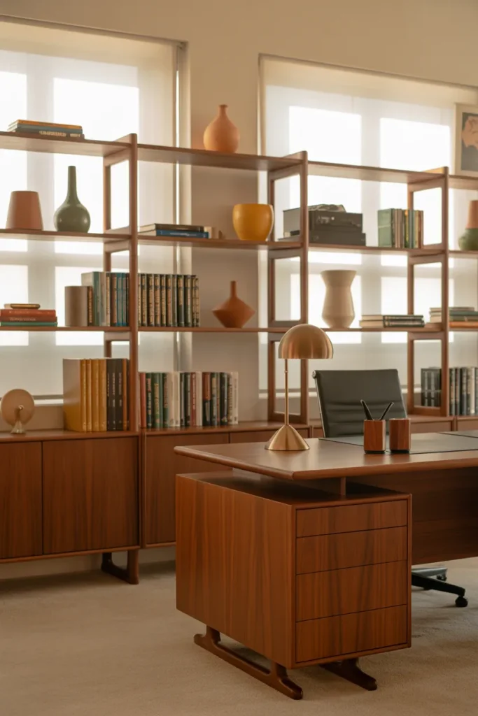 22 Ultimate Guide to Mid Century Office Decor 11 10