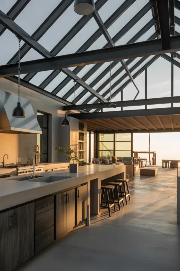 23 Modern Open Summer Kitchen Designs for 2026 12 11 37