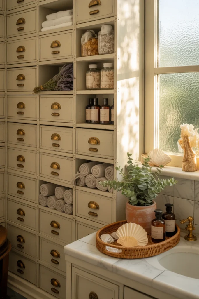 21 Vintage Summer Bathroom Ideas for 2026 13 12 60