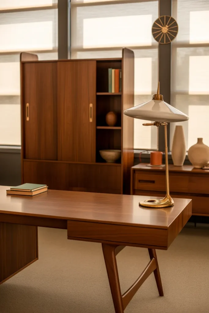 22 Ultimate Guide to Mid Century Office Decor 14 13