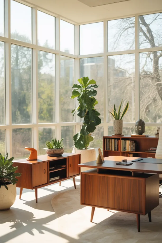22 Ultimate Guide to Mid Century Office Decor 15 14