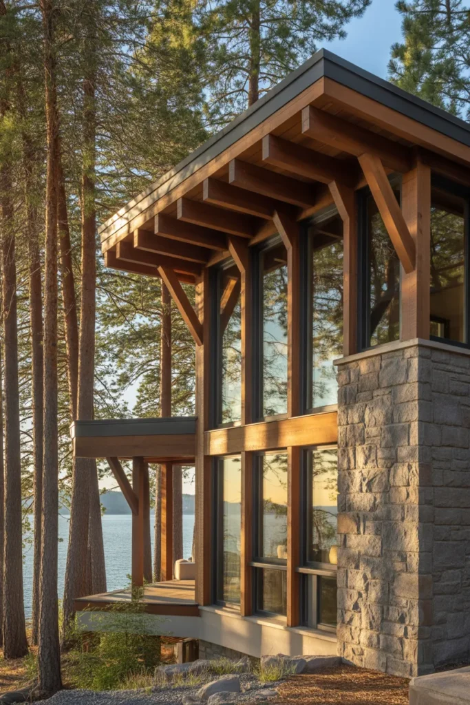 24 Dream Lake House Design Inspired by Lake Tahoe 18 17 10