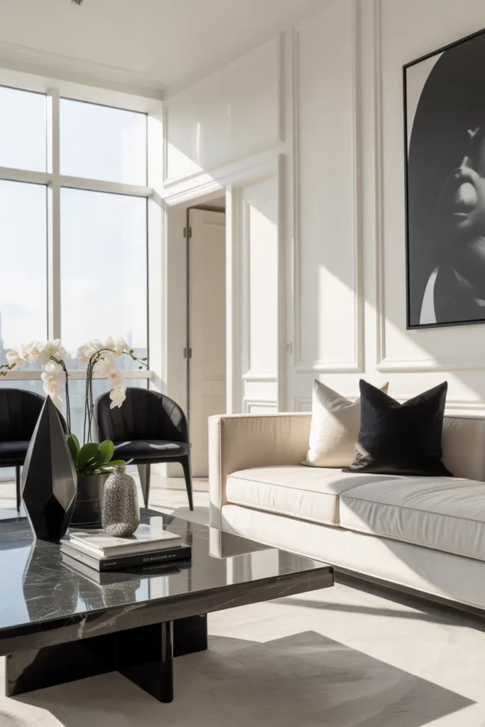 21 Black and White Summer Living Room Ideas for 2026 18 17 30