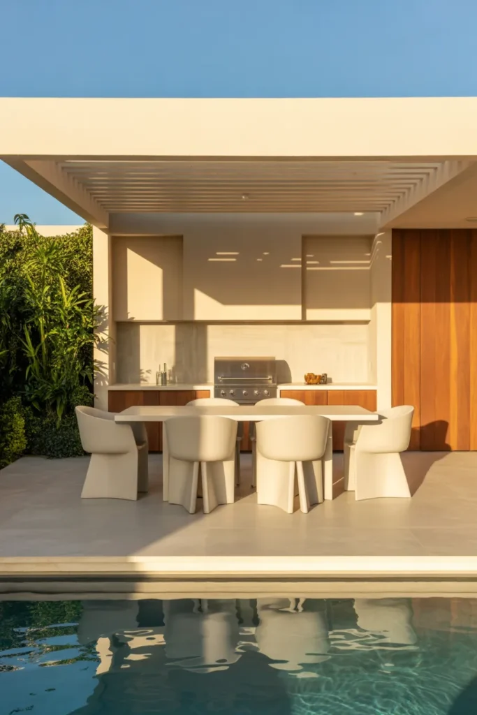 23 Modern Open Summer Kitchen Designs for 2026 19 18 37
