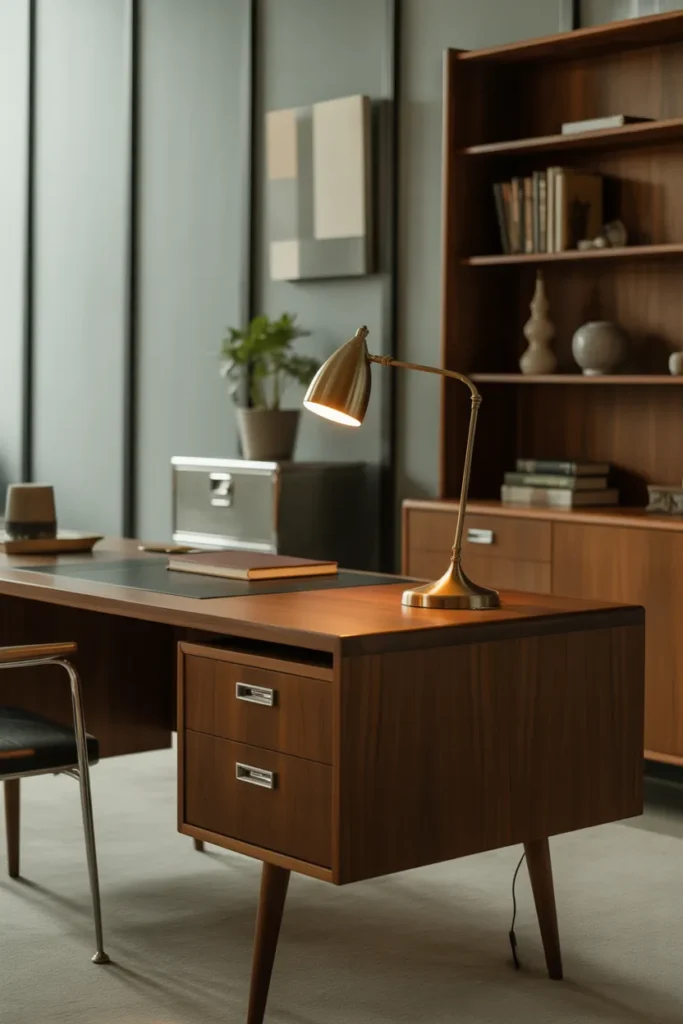 22 Ultimate Guide to Mid Century Office Decor 19 18