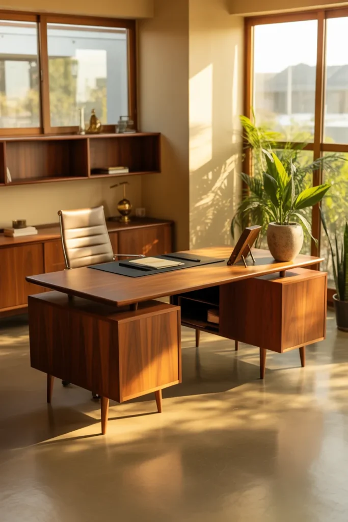 22 Ultimate Guide to Mid Century Office Decor 3 2