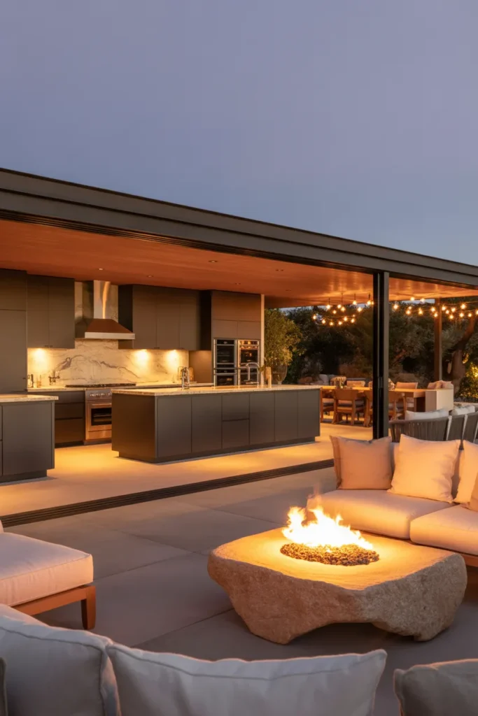 23 Modern Open Summer Kitchen Designs for 2026 22 21 34