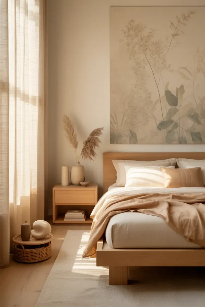 22 Cozy Japandi Summer Bedroom Ideas for 2026 22 21 40