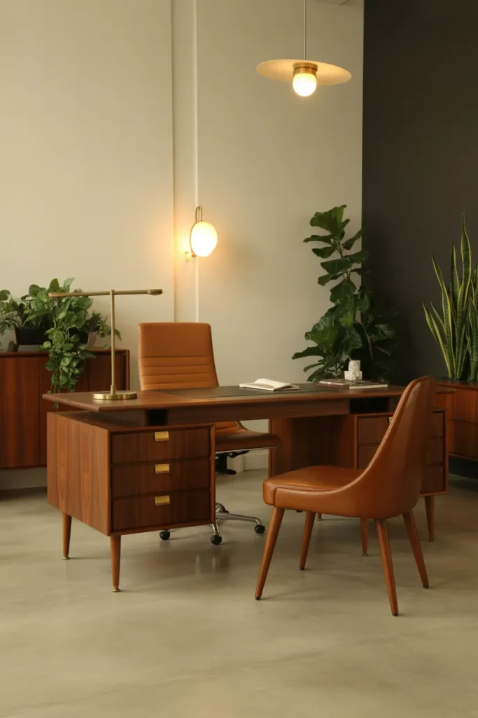 22 Ultimate Guide to Mid Century Office Decor 23 22