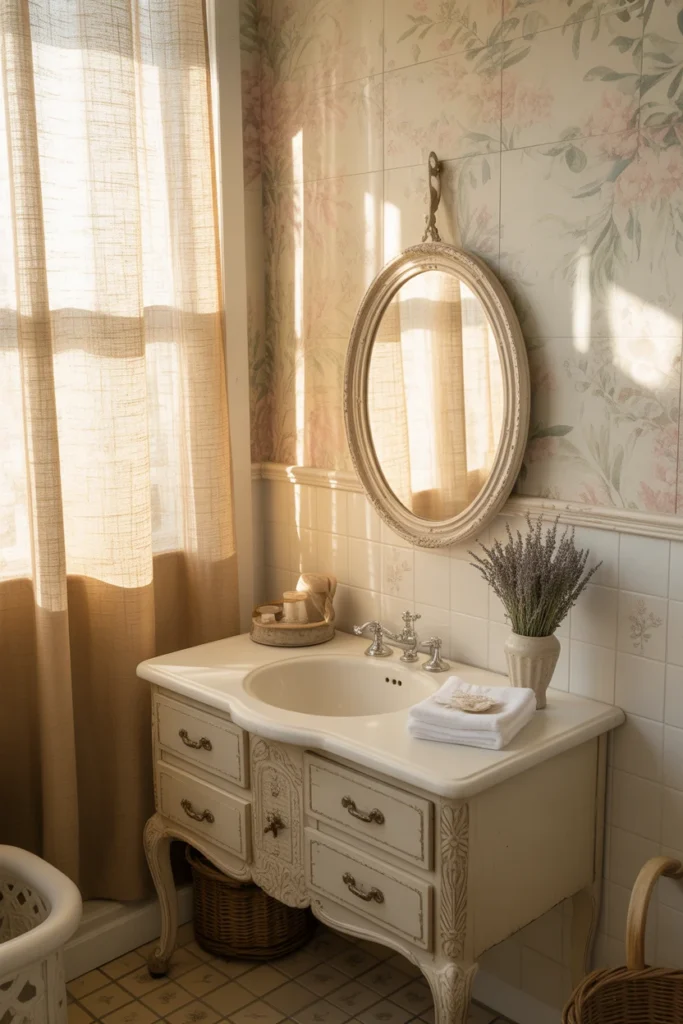 21 Vintage Summer Bathroom Ideas for 2026 5 4 60