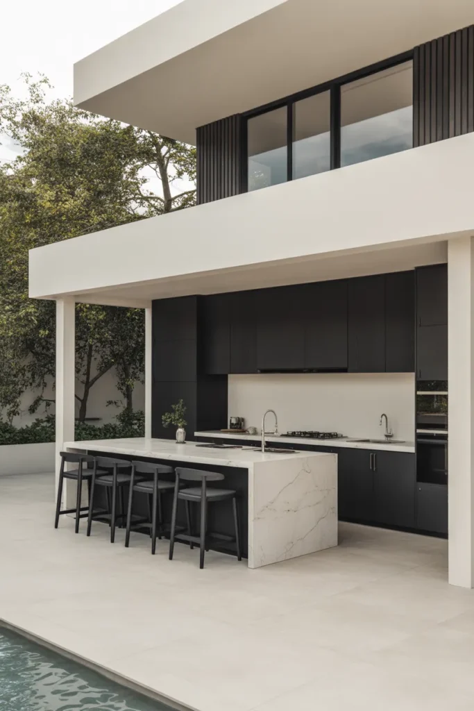 23 Modern Open Summer Kitchen Designs for 2026 6 5 37
