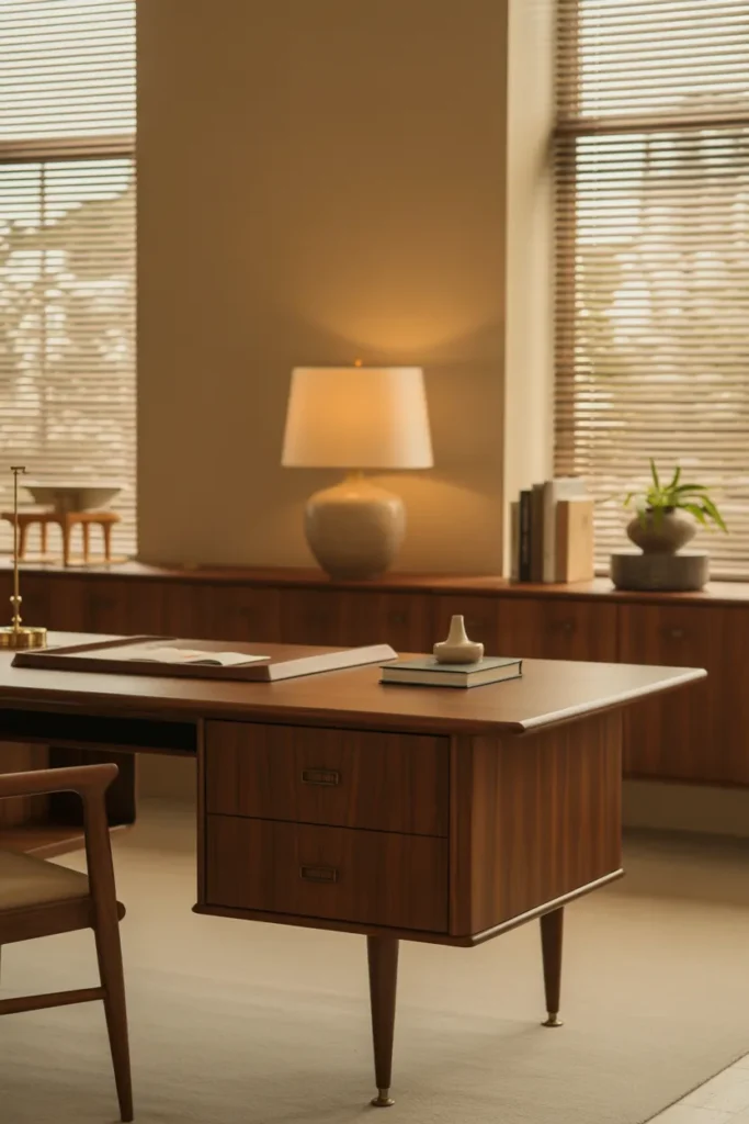 22 Ultimate Guide to Mid Century Office Decor 7 6