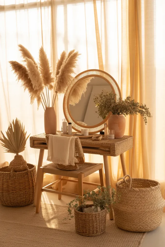 24 Beautiful Summer Dressing Table Ideas for 2026 8 7 30