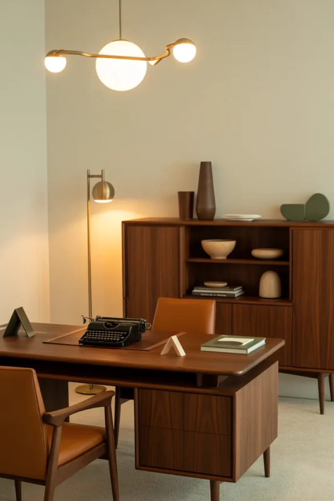22 Ultimate Guide to Mid Century Office Decor 8 7