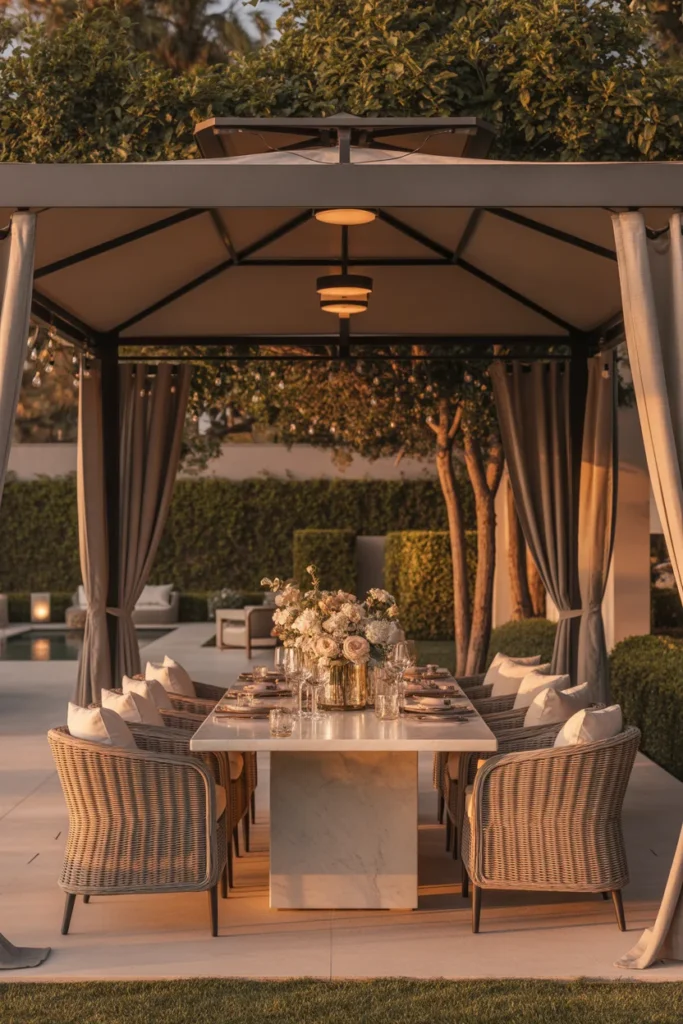 20 Modern Summer Gazebo Ideas for 2026 9 8 57