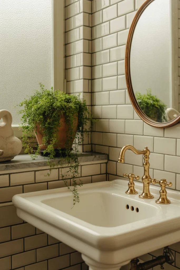 21 Vintage Summer Bathroom Ideas for 2026 10 9 60