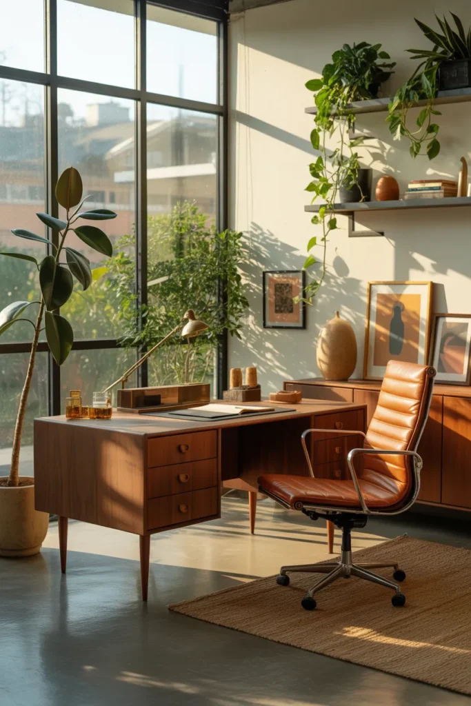 22 Ultimate Guide to Mid Century Office Decor 10 9