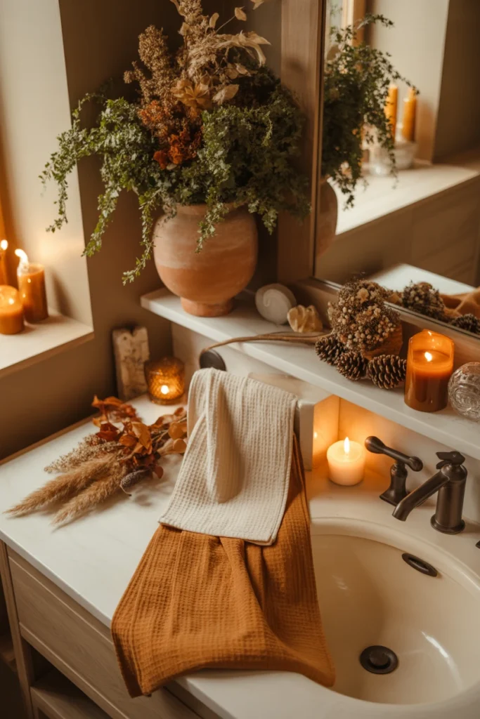 20 Fall Bathroom Plant Decor Ideas for 2026 12 11 1