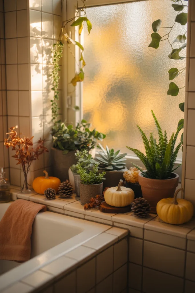 20 Fall Bathroom Plant Decor Ideas for 2026 15 14 1