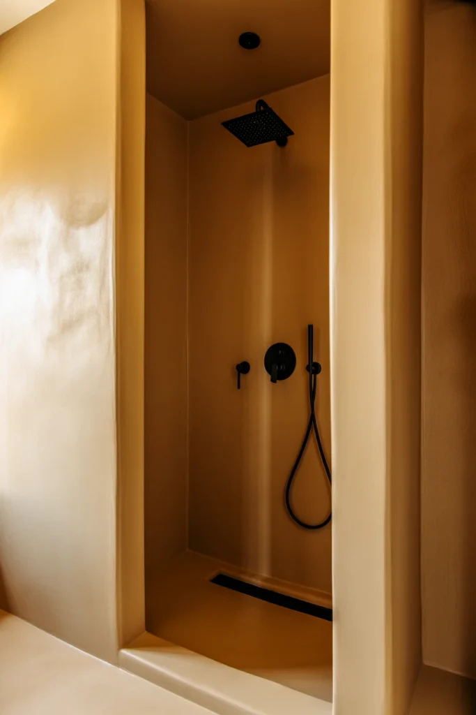 23 Fall Walk-In Shower Ideas for 2026 10 a walk in shower with textured limewash IuD1K0eJV C75fzVy HTtw aOHTweWvS02K1qfsuuEqDQ cover