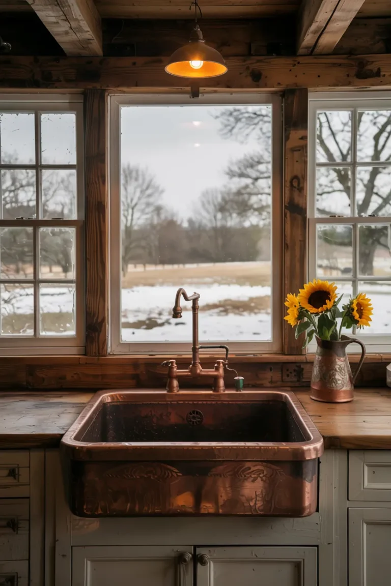 Dark Rustic Kitchen