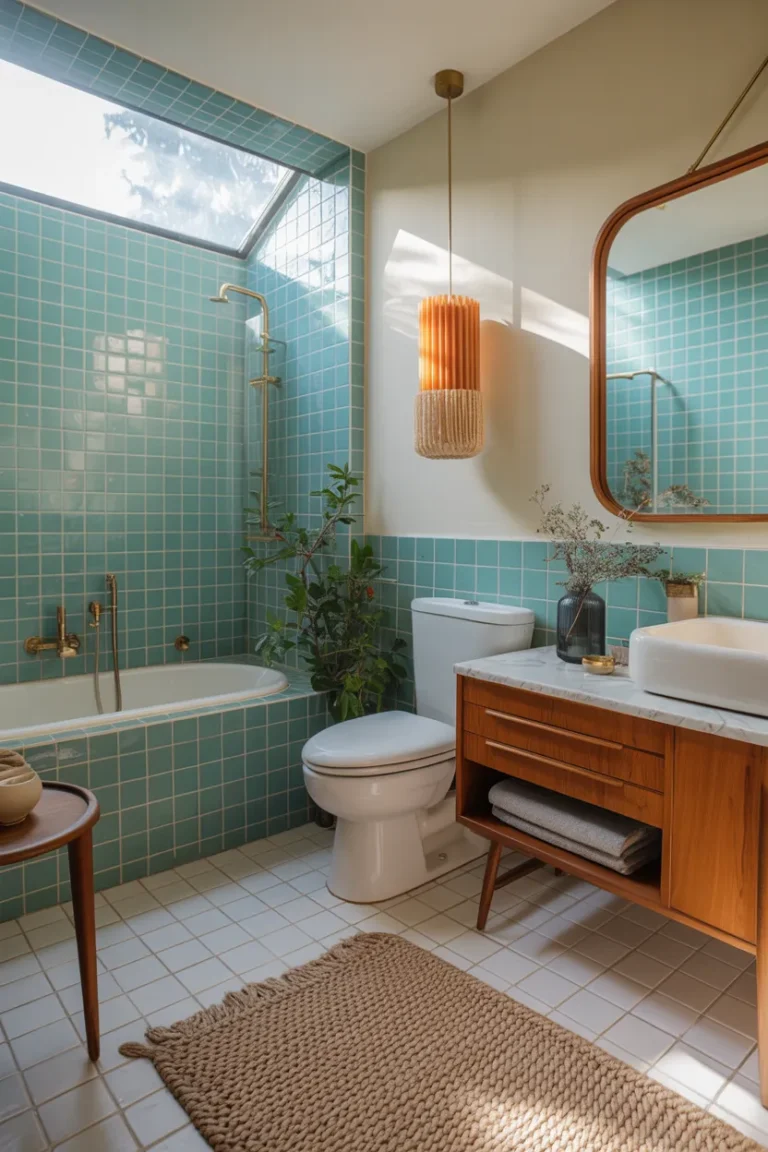 Mid-Century Modern Bathroom