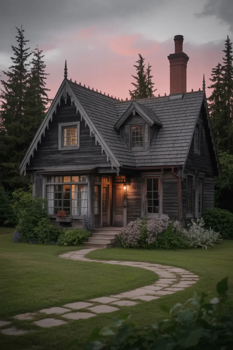 Dark Cottagecore House