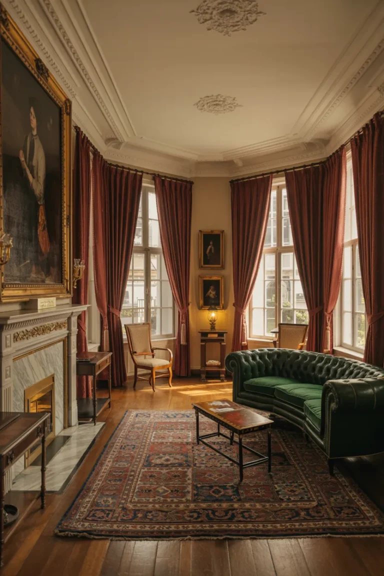 Spacious Edwardian Living Rooms