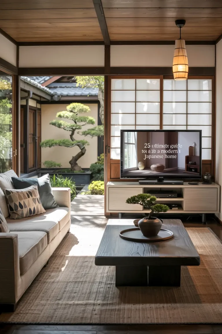Modern Japanese Home