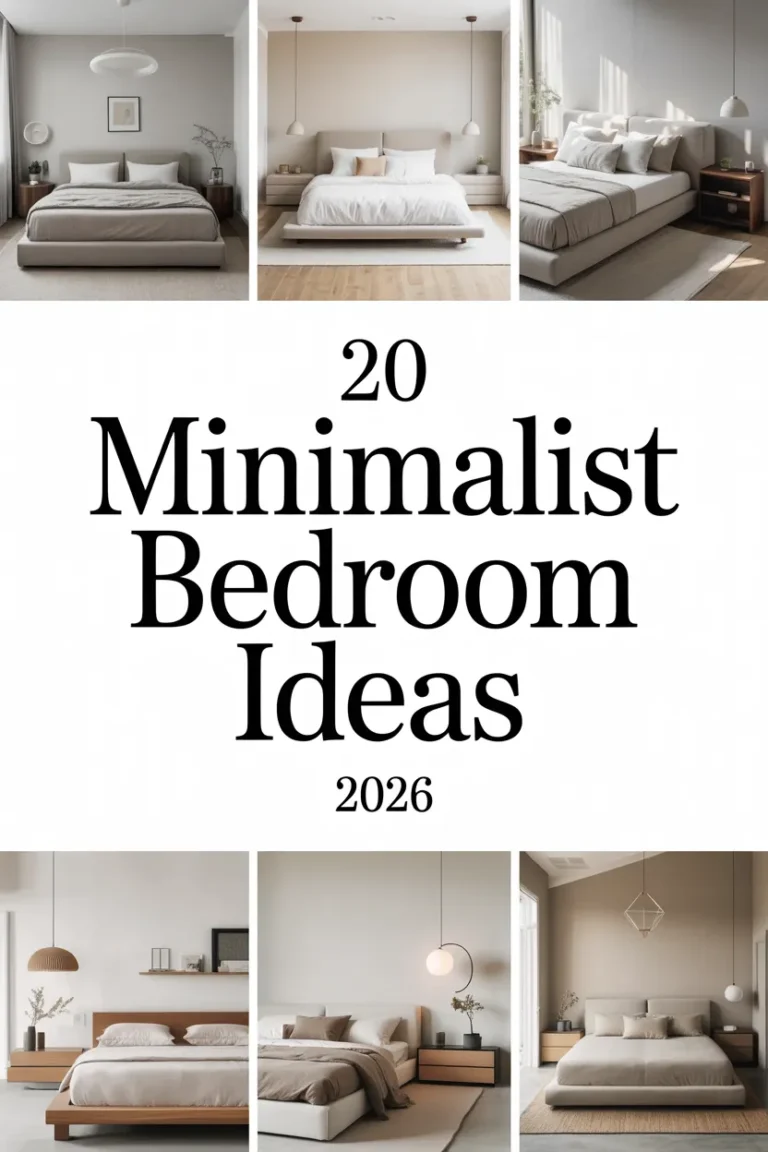 Minimalist Bedroom Ideas
