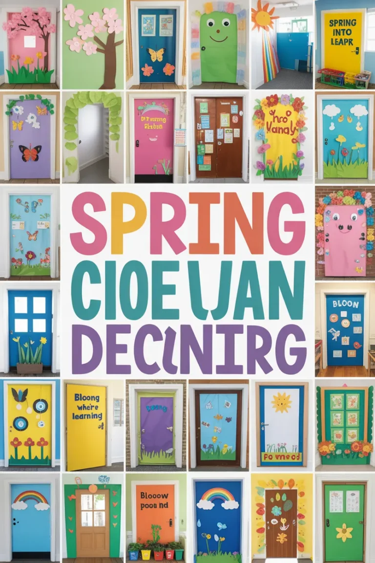 Spring Classroom Door