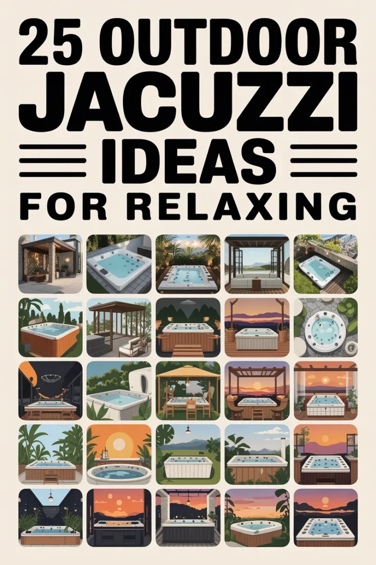 Outdoor Jacuzzi Ideas