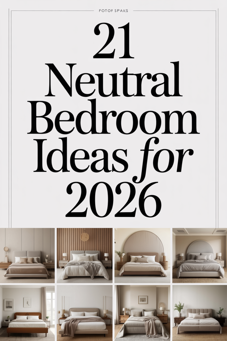 Neutral Bedroom Ideas