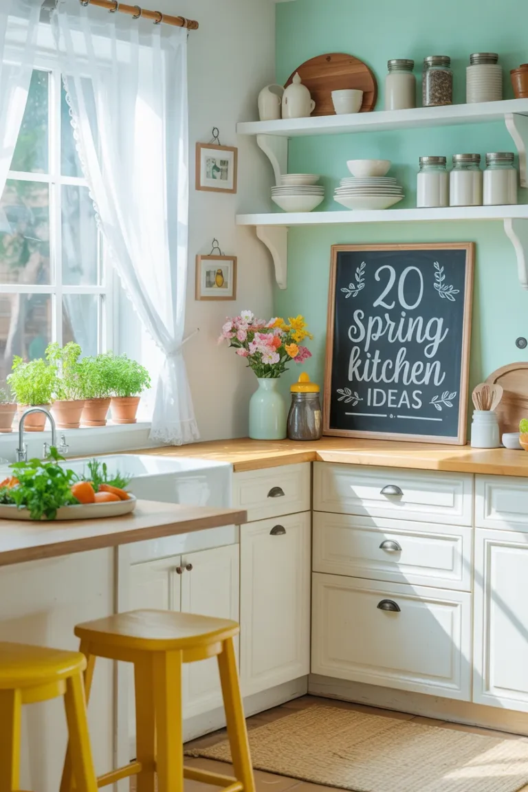 Spring Kitchen Makeover