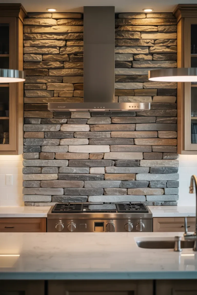 Stone Wall Kitchen