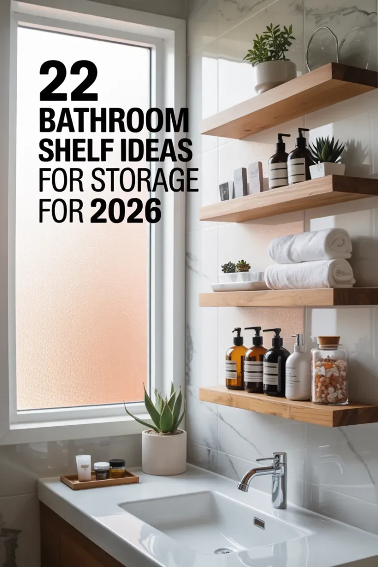 Bathroom Shelf Ideas