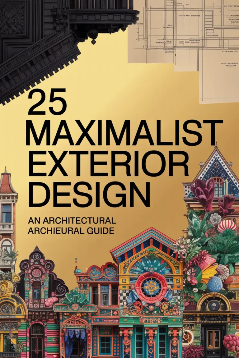 Maximalist Exterior Design