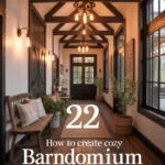 Cozy Barndominium Hallway