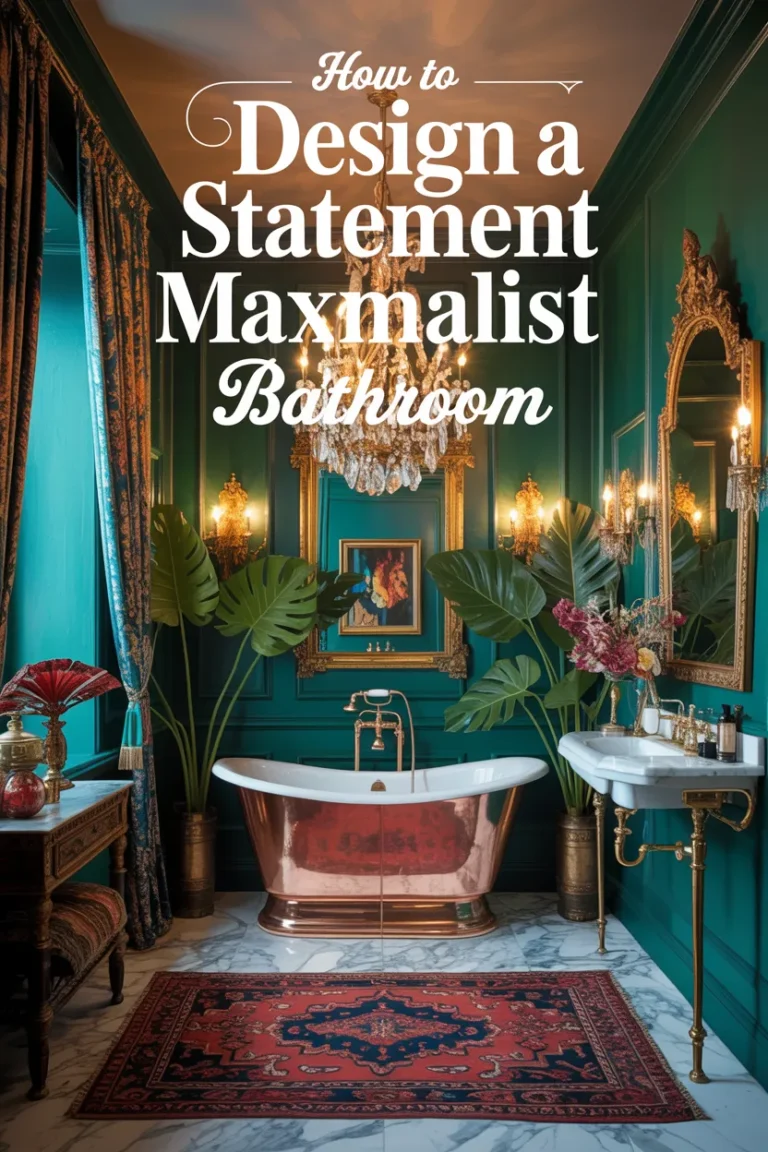 Maximalist Bathroom