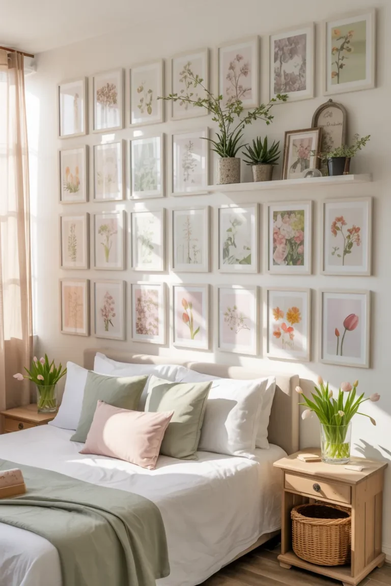 Spring Bedroom Wall Decor