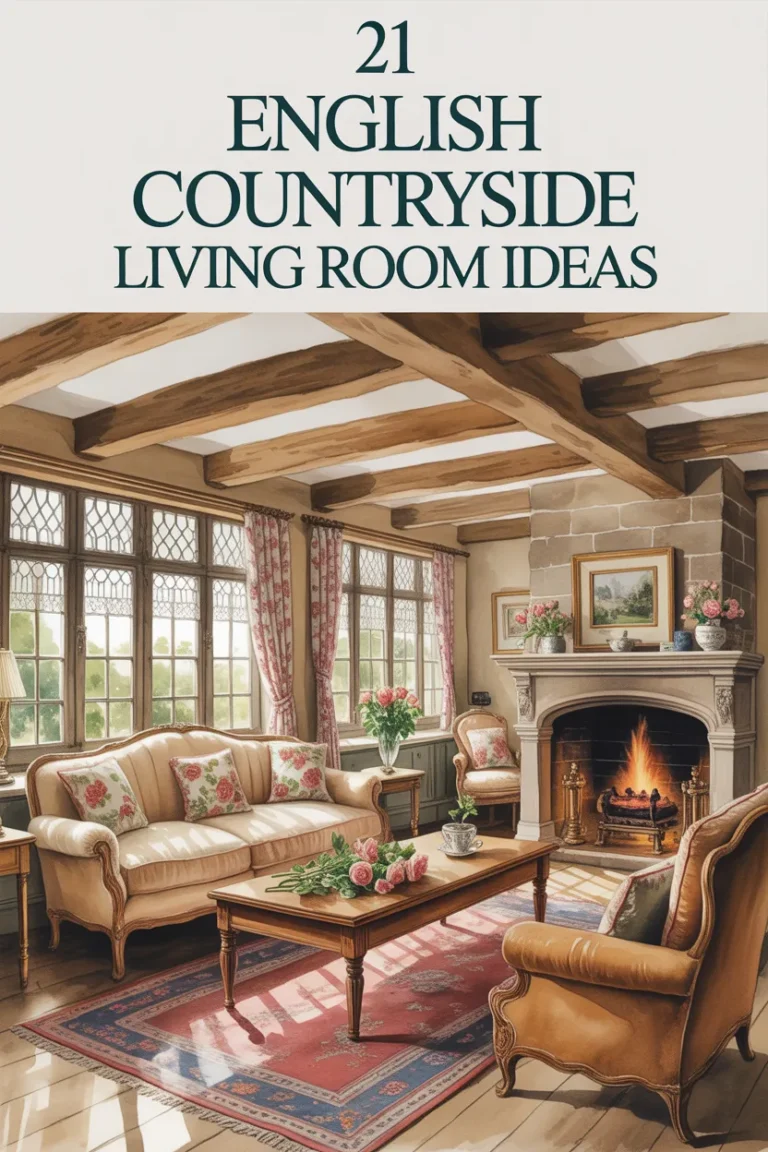 English Countryside Living Room