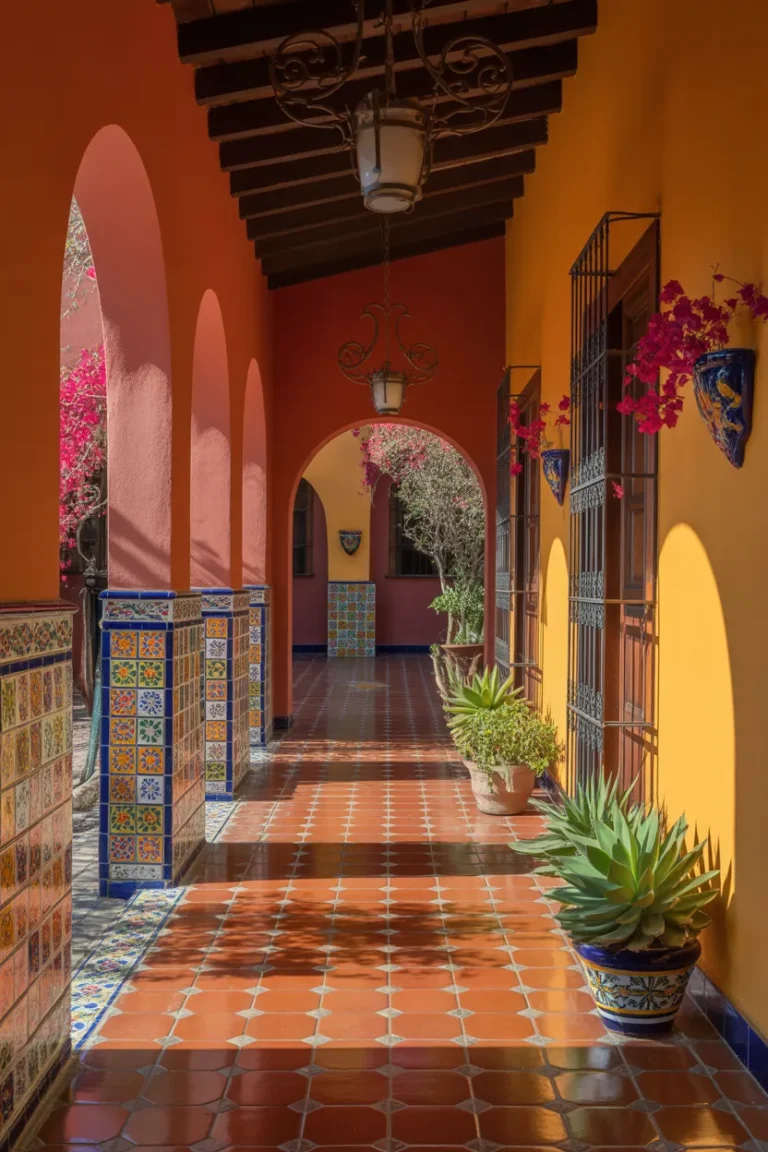 Mexican Hallway Design