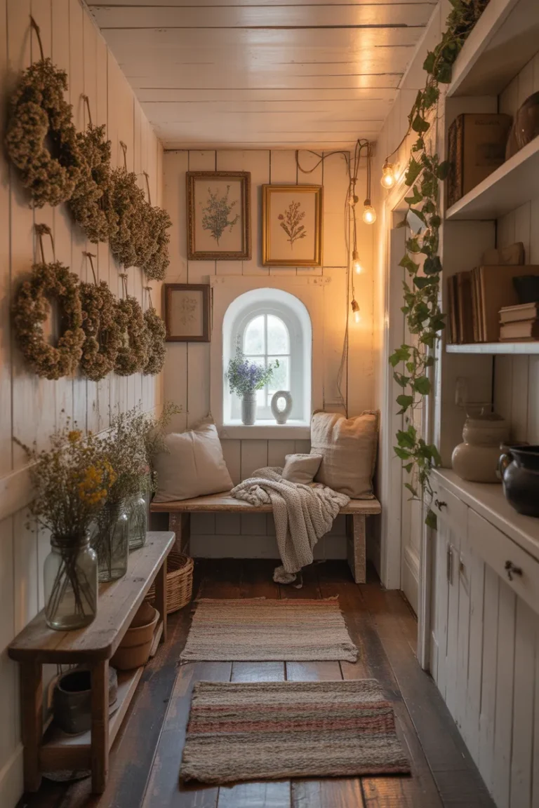 Dreamy Cottagecore Hallway